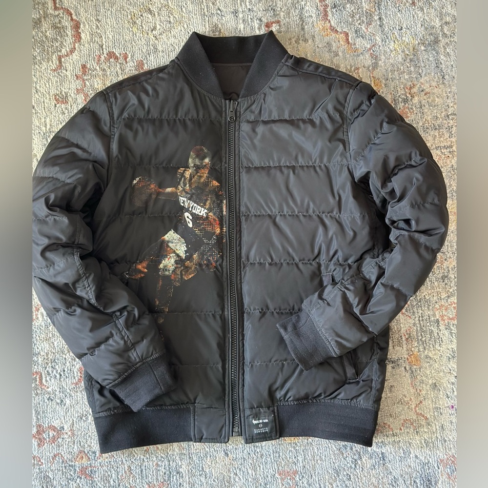 The Very Warm x NBALab reversible jacket Kristaps Porzingis. LIMITED EDITION